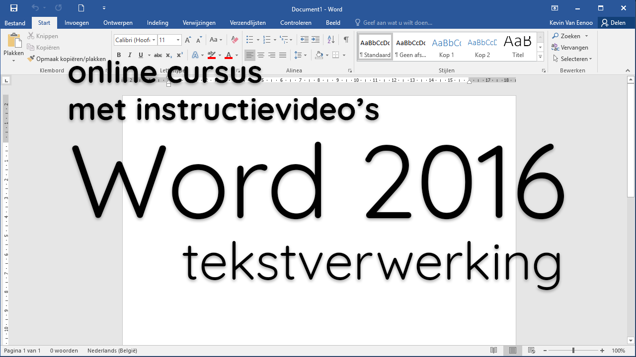 Word 2016